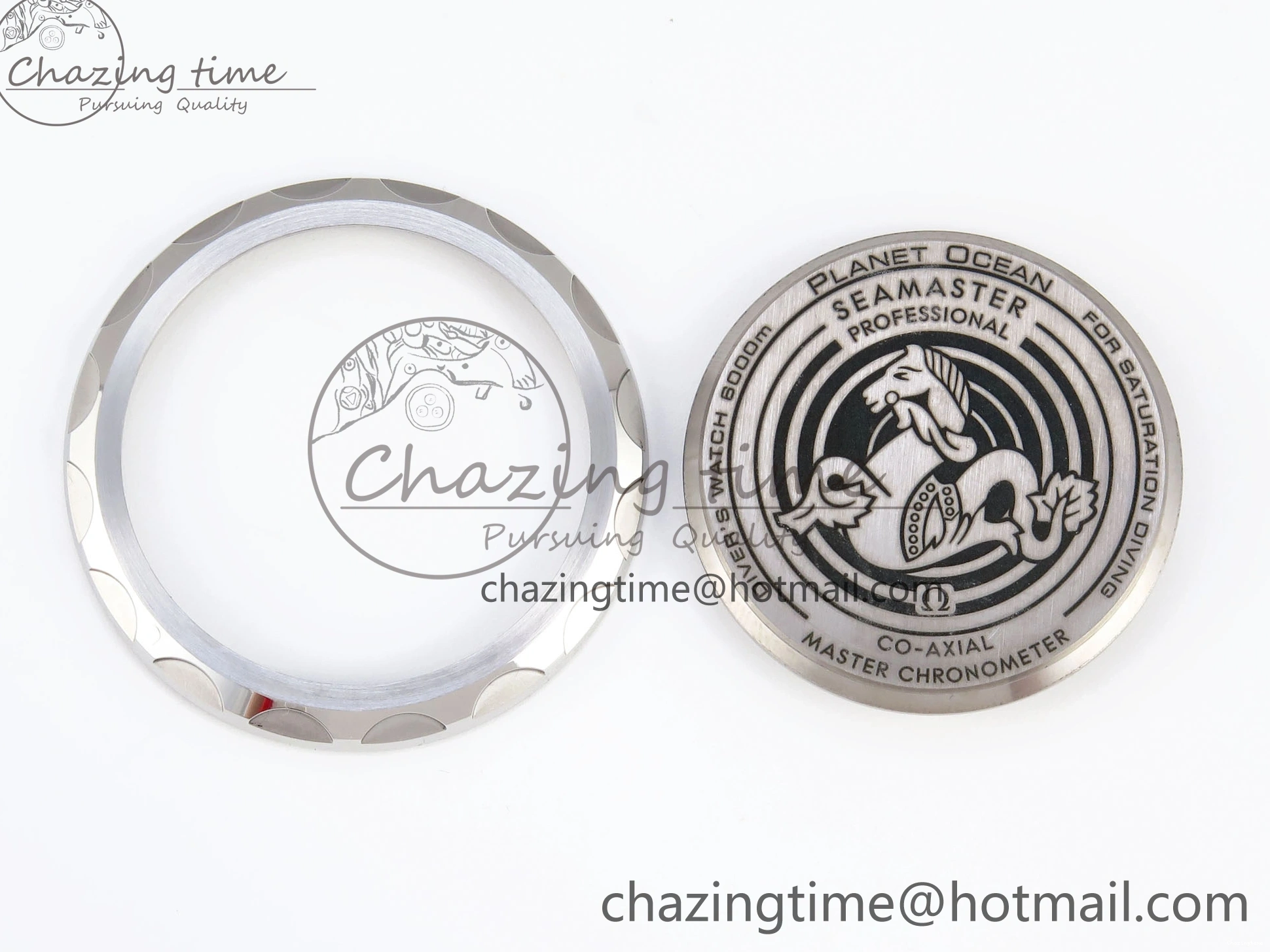 0219 SEAMASTER PLANET OCEAN 6000M ULTRA DEEP 45.5MM SS TF 1:1 BEST EDITION GRAY DIAL ORANGE BEZEL ON SS BRACELET A WellDesigned 7757